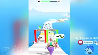 Fat 2 Fit - All Levels Gameplay Android,ios Walkthrough Mobile Game Max Level Part 13 (Level 46)