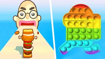 ???? Pop Us ???? Sandwich Runner NEW UPDATE! All Levels Mobile Gaming Video Games YHFOXVI