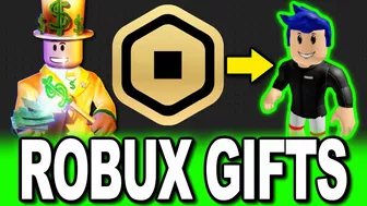 Roblox GIFTING ROBUX Leaked