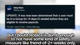 Roblox GIFTING ROBUX Leaked