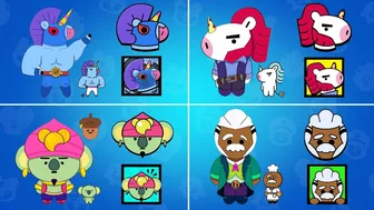 12 BT21 Skins Ideas | Brawl Stars