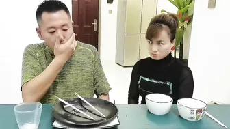 吃独食，谁家还有同款男人#eating show#eating challenge#husband and wife eating food#eating#mukbang #asmr eating