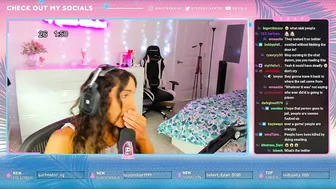 NADIA TALKS ABOUT GETTING SWATTED LIVE ON STREAM????