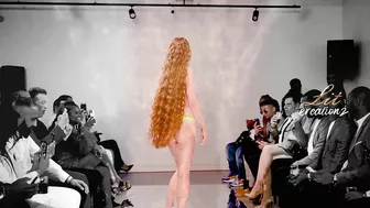 La Dama Fashion show in slow motion model 9