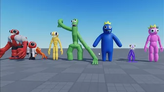 ALL Morphs + Models in Rainbow Friends Morph game