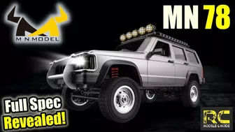 PREVIEW *NEW* MN Models MN78 1/12 Jeep Cherokee RC Crawler