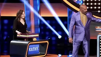 Kristin Chenoweth vs. Kathy Najimy on Celebrity Family Feud!