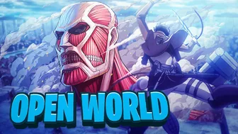 NEW Open World Attack on Titan Game is FREE TO PLAY