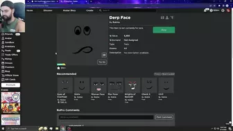 Roblox DELETED This RARE Limited!! (Derp Face)