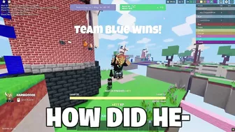 I Played Roblox Bedwars On A CONTROLLER..