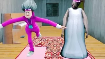 Granny Yoga Kar Rahi Hai Horror Funny Animation ???????? (Part-2) #granny #shorts