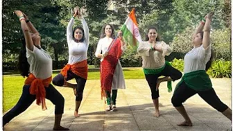 75th Independence Day Yoga Dance