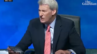 Jeremy Paxman's most memorable reactions as University Challenge host