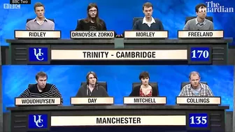 Jeremy Paxman's most memorable reactions as University Challenge host