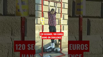 120 SECONDS, 100 EUROS | HANG-ON CHALLENGE | DUBLIN CITY