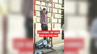 120 SECONDS, 100 EUROS | HANG-ON CHALLENGE | DUBLIN CITY