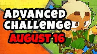 BTD6 Advanced Challenge | Saber Will Hate Me For Doing This | 16.08.2022