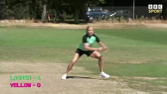 Cricketer vs dog in fielding challenge – who will win? | The Hundred