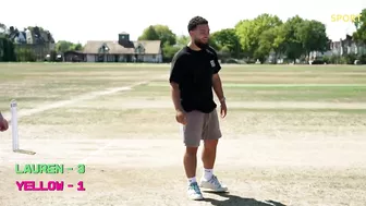 Cricketer vs dog in fielding challenge – who will win? | The Hundred