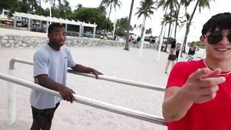 Girls At The Beach Rate My Flips 1-10! | Soloflow