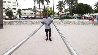 Girls At The Beach Rate My Flips 1-10! | Soloflow