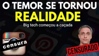 Começou a caçada as conservadores - Instagram me censura no primeiro dia de campanha