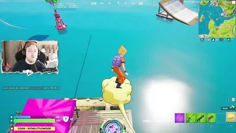 Travel distance riding a Nimbus Cloud (Easy Trick ~ Dragon Ball Quest) - Fortnite