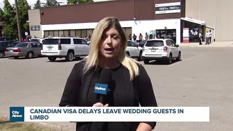 Canada’s travel document backlog prevents family from attending wedding