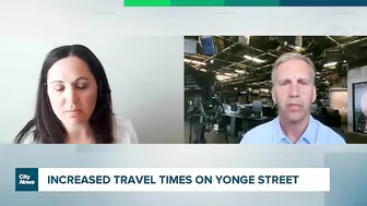 New data shows an increase in travel times along Yonge Street