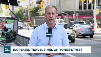 New data shows an increase in travel times along Yonge Street