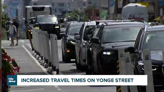 New data shows an increase in travel times along Yonge Street