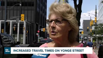 New data shows an increase in travel times along Yonge Street