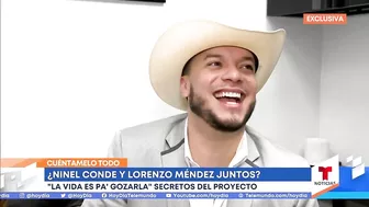 Ninel Conde incita a Lorenzo Méndez a abrir un OnlyFans | hoyDía | Telemundo