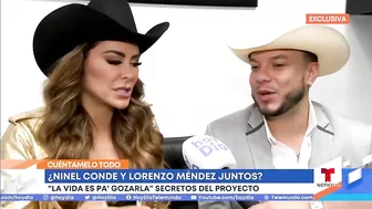 Ninel Conde incita a Lorenzo Méndez a abrir un OnlyFans | hoyDía | Telemundo