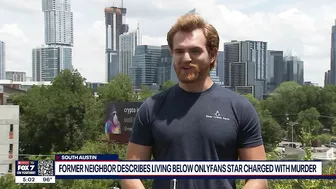 Former neighbor describes living below OnlyFans model charged with murder | FOX 7 Austin