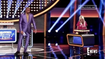 Kristin Chenoweth STUNS Steve Harvey with X-Rated Family Feud Answer | E! News