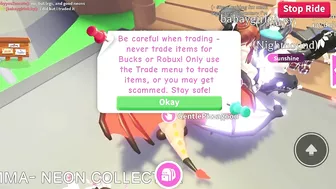 Me offering for pets (with funny editing) in Roblox adopt me!