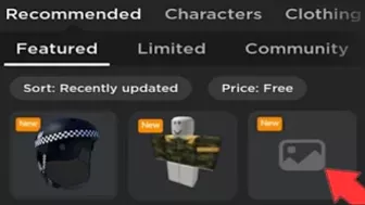 NEW FREE ROBLOX ITEMS GET NOW!????????