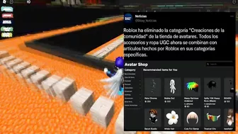 Roblox HA ELIMINADO ESTO Y no le gusto NADA a la COMUNIDAD...????