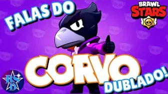 Falas do Corvo em português! (DUBLADO) | Brawl Stars