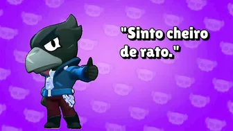 Falas do Corvo em português! (DUBLADO) | Brawl Stars