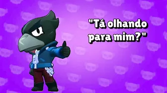 Falas do Corvo em português! (DUBLADO) | Brawl Stars