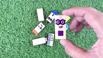 Numberblocks - Compilation ASMR Mini Rainbow Dominoes Numberblocks | Satisfying Video, ASMR