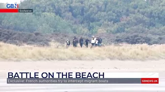 Farage on exclusive footage of migrant beach launches | 'It's impossible to police those beaches'