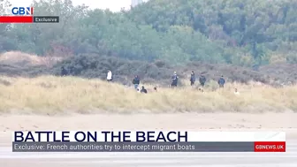 Farage on exclusive footage of migrant beach launches | 'It's impossible to police those beaches'