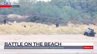 Farage on exclusive footage of migrant beach launches | 'It's impossible to police those beaches'