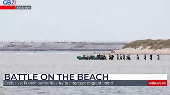 Farage on exclusive footage of migrant beach launches | 'It's impossible to police those beaches'