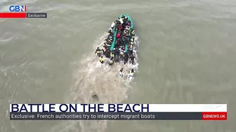 Farage on exclusive footage of migrant beach launches | 'It's impossible to police those beaches'