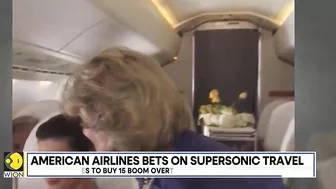 American Airlines bets on supersonic travel with Boom jet | Latest English News | WION World News