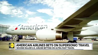 American Airlines bets on supersonic travel with Boom jet | Latest English News | WION World News